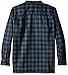 Pendleton Men's Long-Sleeve Fitted Board Wool Shirt, Blue/Black Ombre-31853, XL