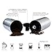 Manual Coffee Grinder - Conical Ceramic Burr Mill, Stainless Steel Hand Burr Coffee Grinder by DIMESHY with Travel Bag