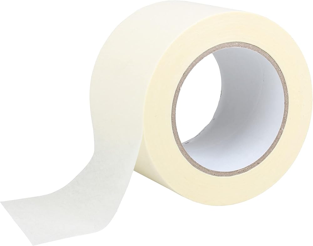 ProDec 3 inch x 50 m Masking Tape for Painting 75 mm Wide Dry-Clean Line