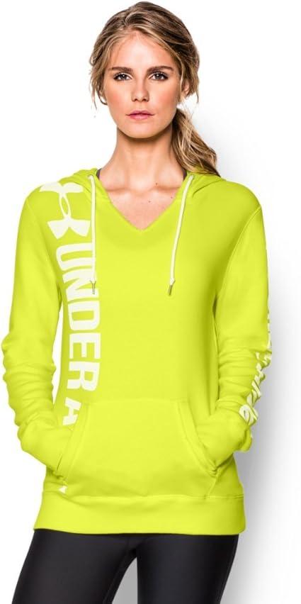 under armour women's favorite fleece wordmark hoodie
