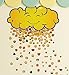 200 Raining Emoticons Wall Decal Sticker. Great Party Favors and for Kid's Room. #6093