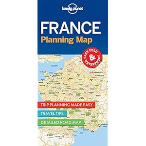 France Planning Map Paperback – Stickerboek, 31 augustus 2017