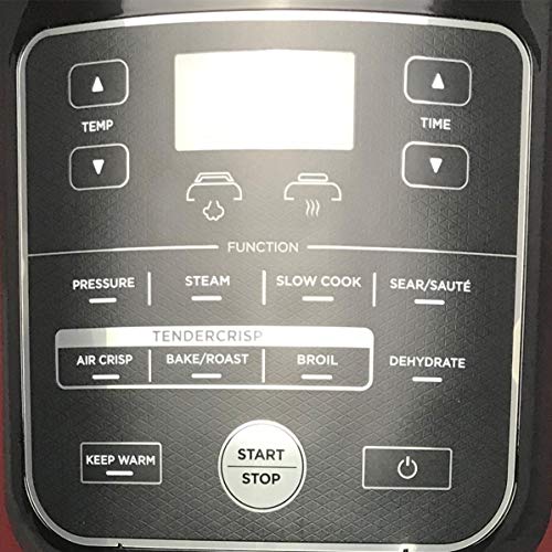 Ninja Foodi Pressure Cooker TenderCrisp Technology 8- Quart Pot Capacity Air Crisp Sear Sauté Bake Broil Steam Slow Cook Dehydrate All in One OP402 (Renewed) (Cinnamon)