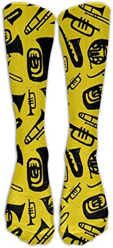 Trumpets Jazz Women's Comfort Over The Calf Tube Socks