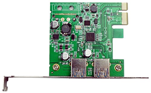 VisionTek Products Two Port USB 3.0 x1 PCIe Internal Card for PCs and Servers - 900869