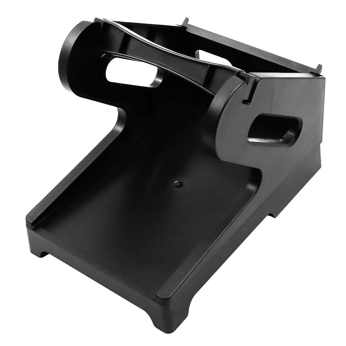 Namvo Thermal Shipping Label Holder for Rolls Fan-Fold, Fragile Stickers for Shipping, Label Stand Desktop Printer Holder-Home Office Accessory Sticker Dispenser for Holographic