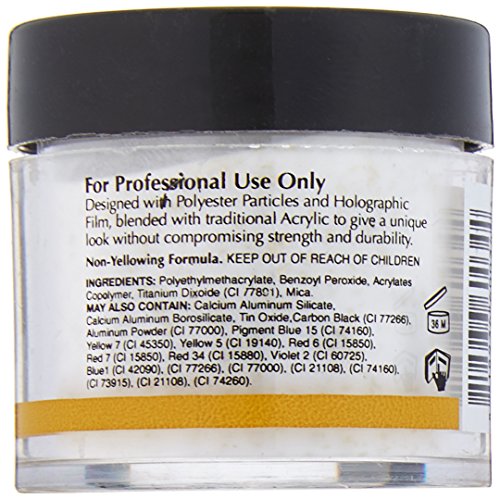 EZ Flow Time To Shine Glitter False Nails, Piano Lounge, 0.75 Ounce