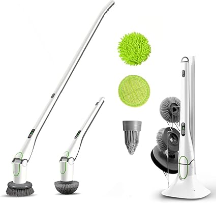 Amazon 電動お掃除ブラシ お風呂掃除 電動ブラシ ６種類ブラシヘッド Ipx7防水規格 浴室用掃除ブラシ コードレス 電動掃除ブラシ 掃除グッズ 回転ブラシ 0 80 曲げる 延長ホール付き 収納フック 浴室 浴槽 床 天井 廊下 窓 車 タイル 掃除ブラシ 年末掃除 母の日