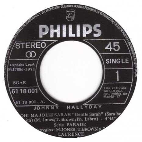 Oh Ma Jolie Sarah Que J Aie Tort Ou Raison 45 Rpm Single Amazon Com Music