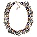 Jane Stone Statement Bling Rhinestone Crystal Choker Collar Necklace Fashion Chunky Jewelry