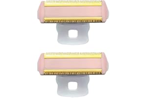 INVODA 2PCS Women Shaver Replacement Heads Compatible with Finishing Touch Flawless Body Rechargeable Ladies Shaver Hair Remover Heads (Pack of 2)
