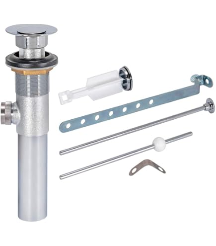 EZ-FLO Pop-Up Lavatory Sink Drain Assembly Heavy Pattern