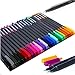 Pinkrise Mnm-01 Colored Drawing Pen Fine Liner 0.4mm Sketch Drawing Marker Pen, Pack of 24 Assorted Colors