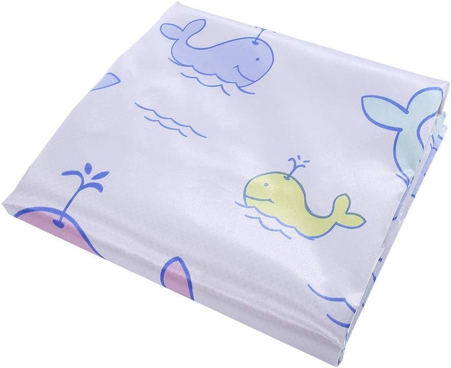 110cm Tapis De Sol Lavable Pour Chaise Haute Anti Derapant Etanche Splat Spill Mess Table Cover Pour Bebe Jouant Se Nourrissant Sous Les Metiers Dart 1 Rehausseurs Chaises Hautes Sieges Et Accessoires