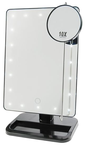 Fantasia LED-Schminkspiegel – dimmbares Schminklicht – mit