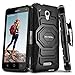 Alcatel OneTouch Fierce 4 Case, Evocel [New Generation Series] Belt Clip Holster, Kickstand, & Dual Layer for Alcatel OneTouch Fierce 4, POP 4+ 5.5 inch, OneTouch Allura (5056), Black