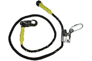 12FT Flipline Adjustable Lanyard RTOVZON Tree Climbing Lanyard for Climbing Trees, Fall Protection Flip Line Kit, Tree Climbers