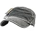 ililily Vintage Cotton Cadet Cap Military Army Camo style Hat (cadet-004)