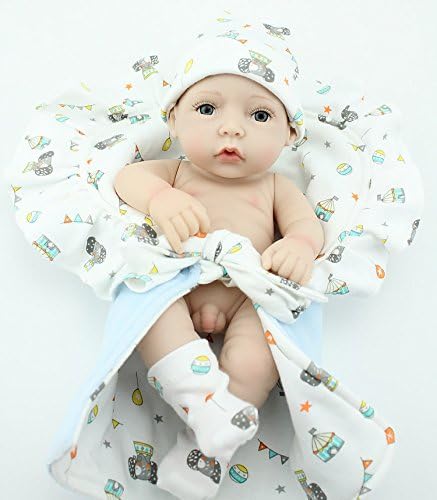 Prezzo Nicery Reborn Baby Dura Del Silicone Reborn Bambola Reborn Bambino 11inch 28 Centimetri Impermeabile Giocattolo Un Piccolo Quilt Ragazzo Reborn Doll A3IT Offerte