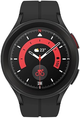 Electronics & Gadgets - SAMSUNG Galaxy Watch 5 Pro 45mm Bluetooth Smartwatch w/Body, Health, Fitness and Sleep Tracker, Black (Renewed)