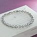 QIANSE Tennis Bracelet Clear Swarovski Crystals Fashion Jewelry for Women Girls Birthday Gifts for Girls Women Girlfriend Wife Daughter Mom Sister Anniversary Gifts for Her