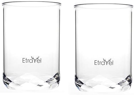 Amazon コップ クリア うがいコップ 歯磨き用コップ おしゃれ 透明 レディース メンズ シンプル 歯磨き バスルーム 洗面所 2個 歯磨き コップ ホーム キッチン オンライン通販