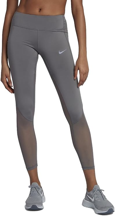 NIKE W NK PWR TGHT Racer Cool - Mallas, Mujer, Multicolor(Gunsmoke ...