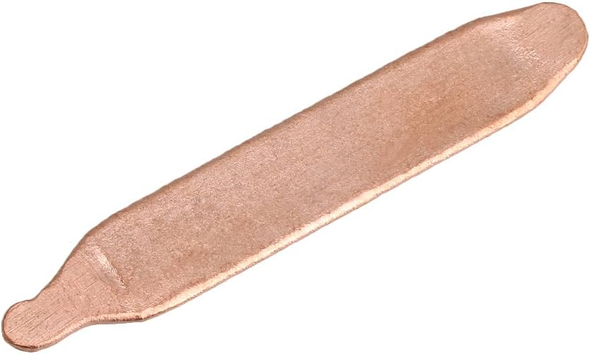 Laptop Metal Flat Heat Pipe Computer CPU Cooling Heatsink 50mm Long 9mm Width