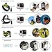 Erligpowht Sports Accessories for GoPro 6 GoPro Hero 5 Hero 4 Gopro Hero Session and SJ4000 SJ5000 AKASO Apeman Xiaomi Yi Lightdow Rollei IceFox ODRVM WiMiUS Sony with Chest Strap Mounts and More