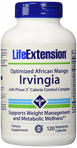 Life Extension Optimized Irvingia with Phase 3 Calorie Control Complex 120 V caps Life Extension Optimized Irvingia with Phase 3 Calorie Control Complex 120 V caps
