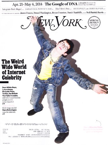 Mike the Ruler (The Weird Wide World Of Internet Celebrity), John Oliver, The Google of DNA - April 21-May 4, 2014 New York Magazine
