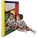 ECR4Kids SoftZone Padded Toddler Mirror, Flat, Assorted
