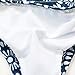 MOOSKINI Womens Bikini Set Two Piece Halter Bathing Suits Swimsuit (M, Blue)