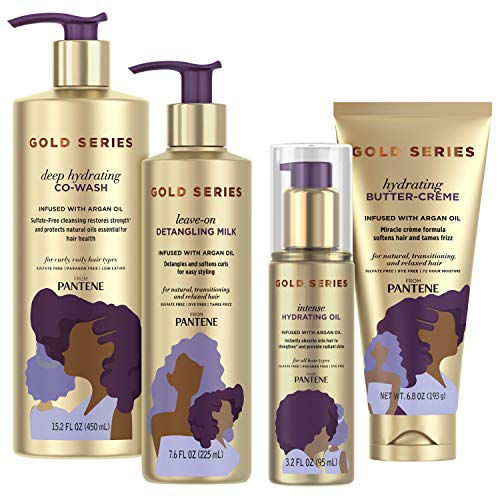 Pantene, Hair Oil, Co Wash, Detangling Milk, and Butter Cream Hair