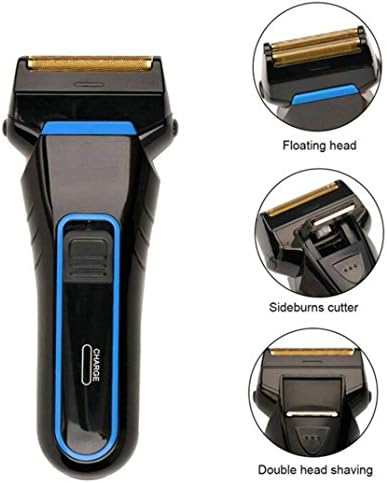 Hair Trimmer, Professional Shaver For Men, Beard Trimmer Shavers Double Blade Floating Heads100-240V Razor
