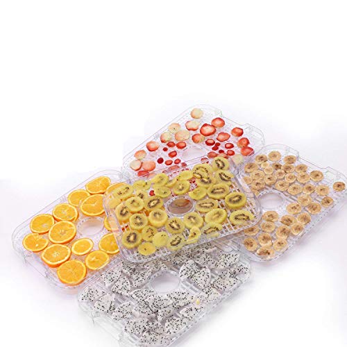Elifine Professional Food Dehydrator Trays for Jerky Meat Fruit Vegetable Beef