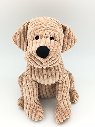 Animal Golden Lab Puppy Dog Pet Lovers Door Stopper: Adorable Weighted Corduroy Labrador Gift Home Décoration
