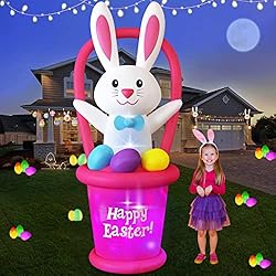 Danxilu Easter Inflatables Decorations, 7 Foot Blow