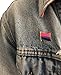 DLCUEL Bisexual Pride Pin 1-Inch Metal-Gold Plating with Lapel Button