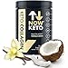NOW KETO® Keto CollagenTM Peptides w/Keto MCTs Powder (Medium Chain Triglycerides) - Keto Diet - Great Fat & Fiber Source, Great for The Ketogenic Diet & Ketosis (Vanilla, 11.5oz)