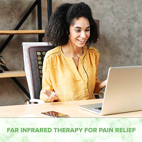 Jade Back Far Infrared Heating Pad for Back Pain, Infrared Heating for