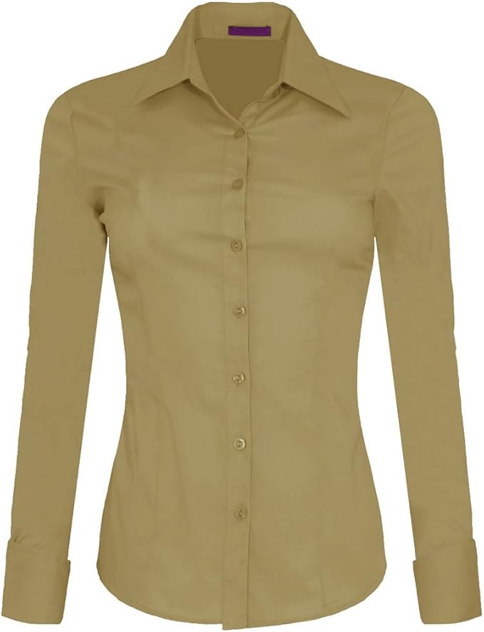 skinny stretch shirt