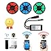 PierShine 32.8ft 10m 300leds Alexa Smart Home WIFI Wireless RGB LED Strip Lights with UL Listed adapter, 24 keys remote control, Compatible on Android and IOS with Alexa (white roll)