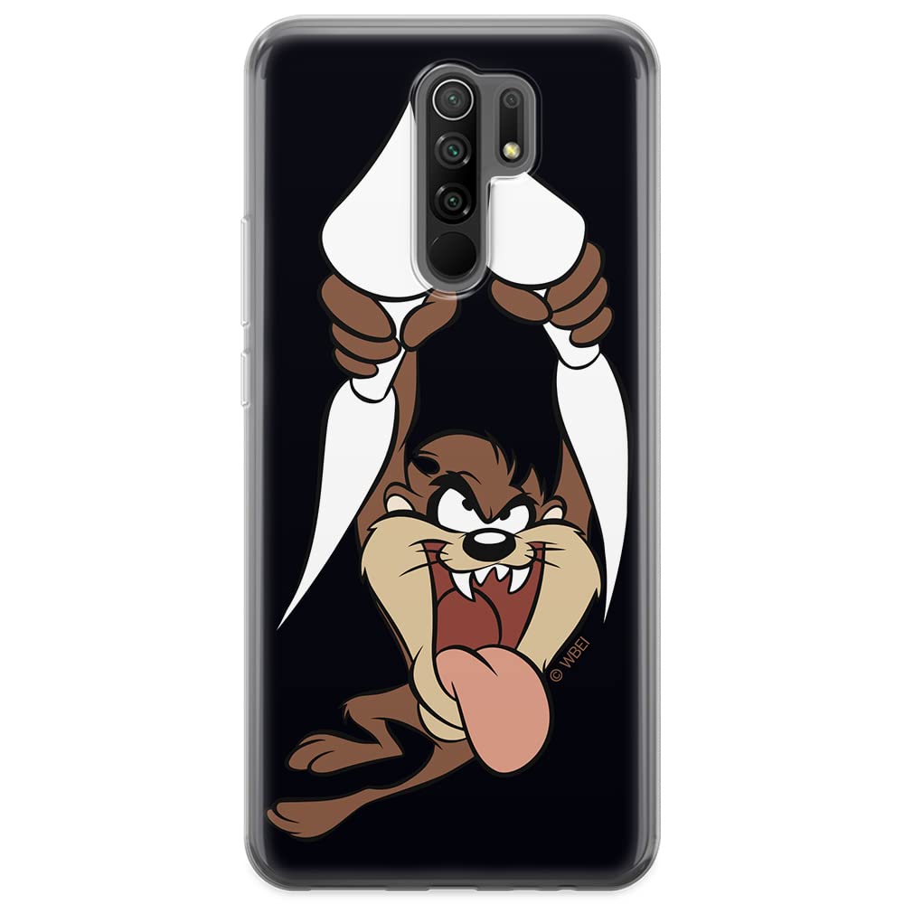 ERT GROUP mobile phone case for Xiaomi REDMI 9 original and officially Licensed Looney Tunes pattern Tasmanian 002 optimally adapted to the shape of the mobile phone, case made of TPU