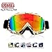 Atv goggles, Motocross Goggles Motorcycle Dirt Bike Ski Goggles Windproof Scratch Resistant Combat Goggles Adjustable UV Protective Safety Outdoor Glasses for Cycling, Climbing, etc (Camouflage)