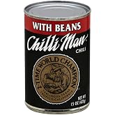 Chilli Man Chili With Bean - 15 OZ (Pack of 6)