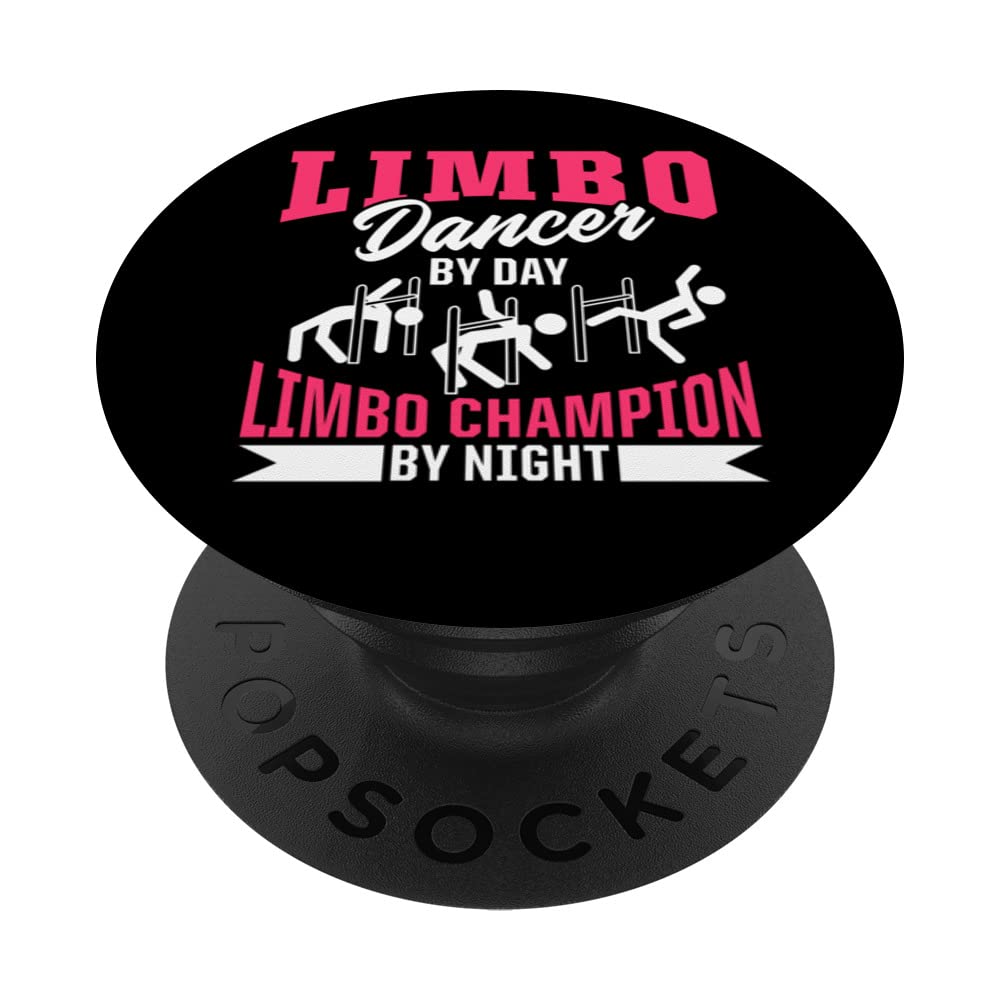 Limbo Dance Limbo Dancing Dancer Girl Limbo Stick PopSockets Swappable PopGrip