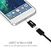 Tronsmart USB C to Micro USB Adapter for Samsung Galaxy S8 S8+, Google Pixel / Pixel XL, Nexus 5X / 6P, LG G6, MacBook, ChromeBook Pixel (2 in 1 Pack,OTG Compatibility)