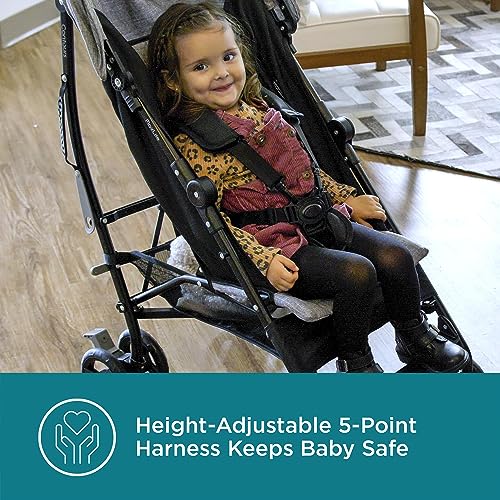 Contours MaxLite Deluxe Lightweight Foldable Baby Toddler Umbrella  Stroller with Reclining Seat, Compact Eas