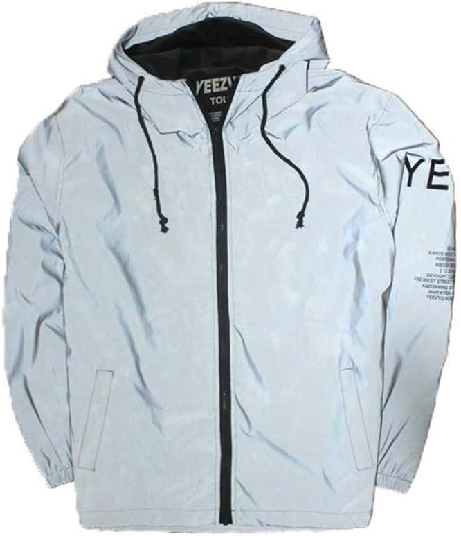 yeezy reflective jacket